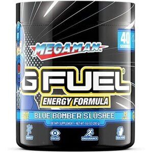 G Fuel Megaman Energy Powder, Sugar Free, 9.8 oz (40 Servings)